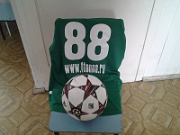 The first match of FC "ONE TON" in the regular season.