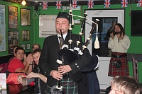 The pub celebrated the Celtic festival of Samhain
